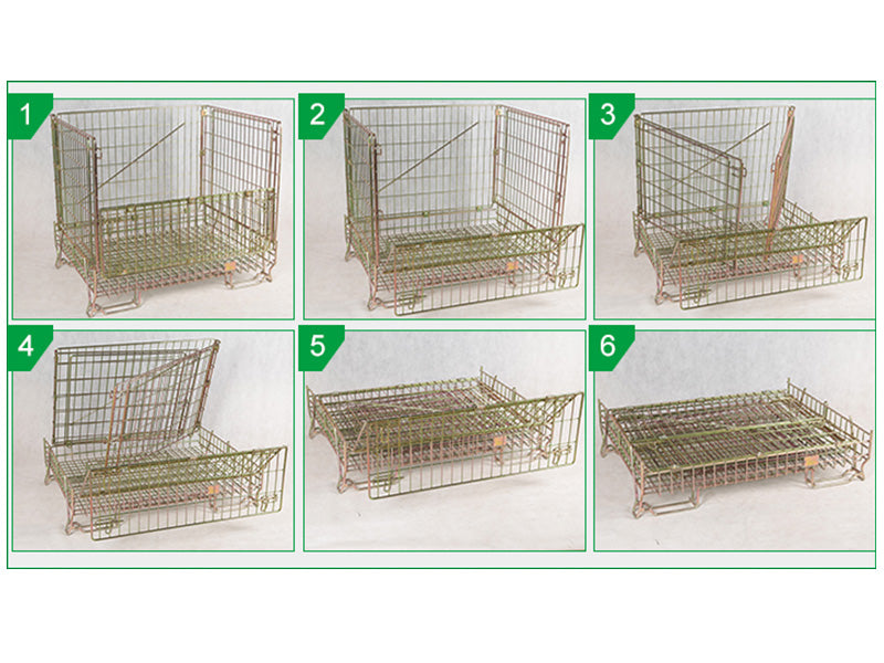 Contenedor de acero multiuso con ruedas