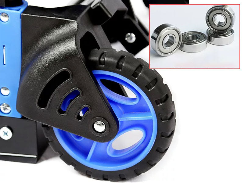 2-en-1 Carro multiuso plegable